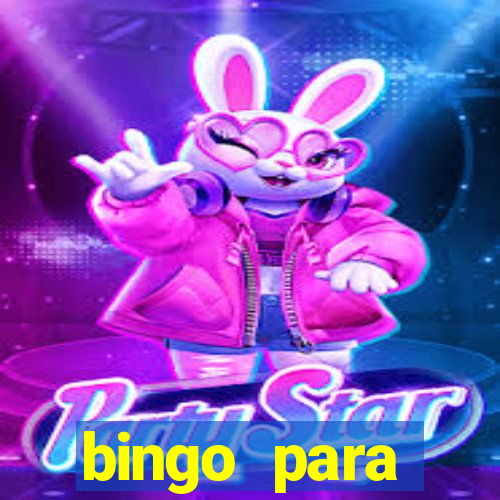 bingo para despedida de solteira para imprimir